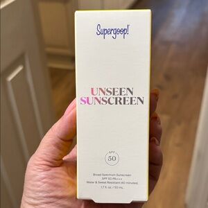 NIB Supergoop! Unseen Sunscreen SPF 50
